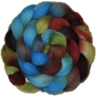 Kathy's Fibres - merino rovings, opal